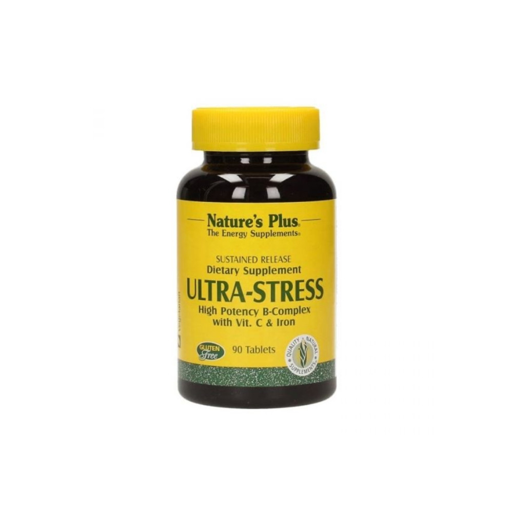 Natures Plus Ultra Stress Iron Sustained Release 